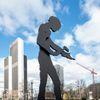 Public Art "Hammering Man"